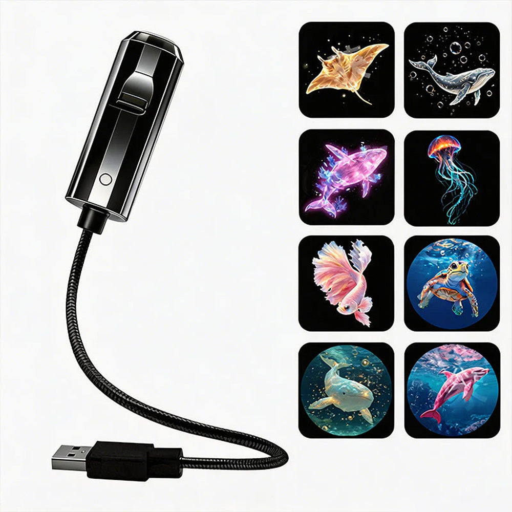 💡 BVJ® Plug-and-Play HD-Galaxie- & Ozean-Projektor-Nachtlicht 🥳 Über 50.000 zufriedene Nutzer