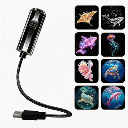 💡 BVJ® Plug-and-Play HD-Galaxie- & Ozean-Projektor-Nachtlicht 🥳 Über 50.000 zufriedene Nutzer