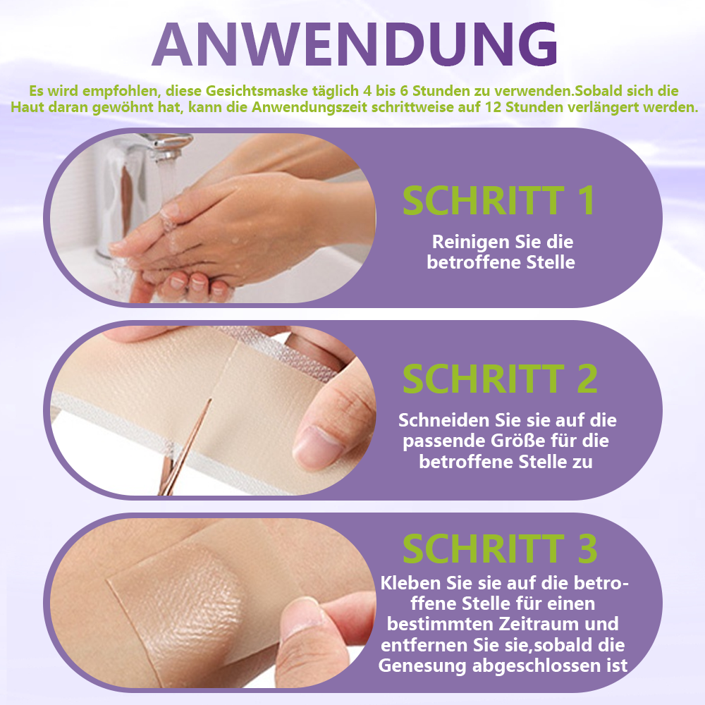 ♦️GFOUK® Lösliches Mikronadel-Pflaster zur Entfernung von Hautanhängseln auf Pflanzenbasis
