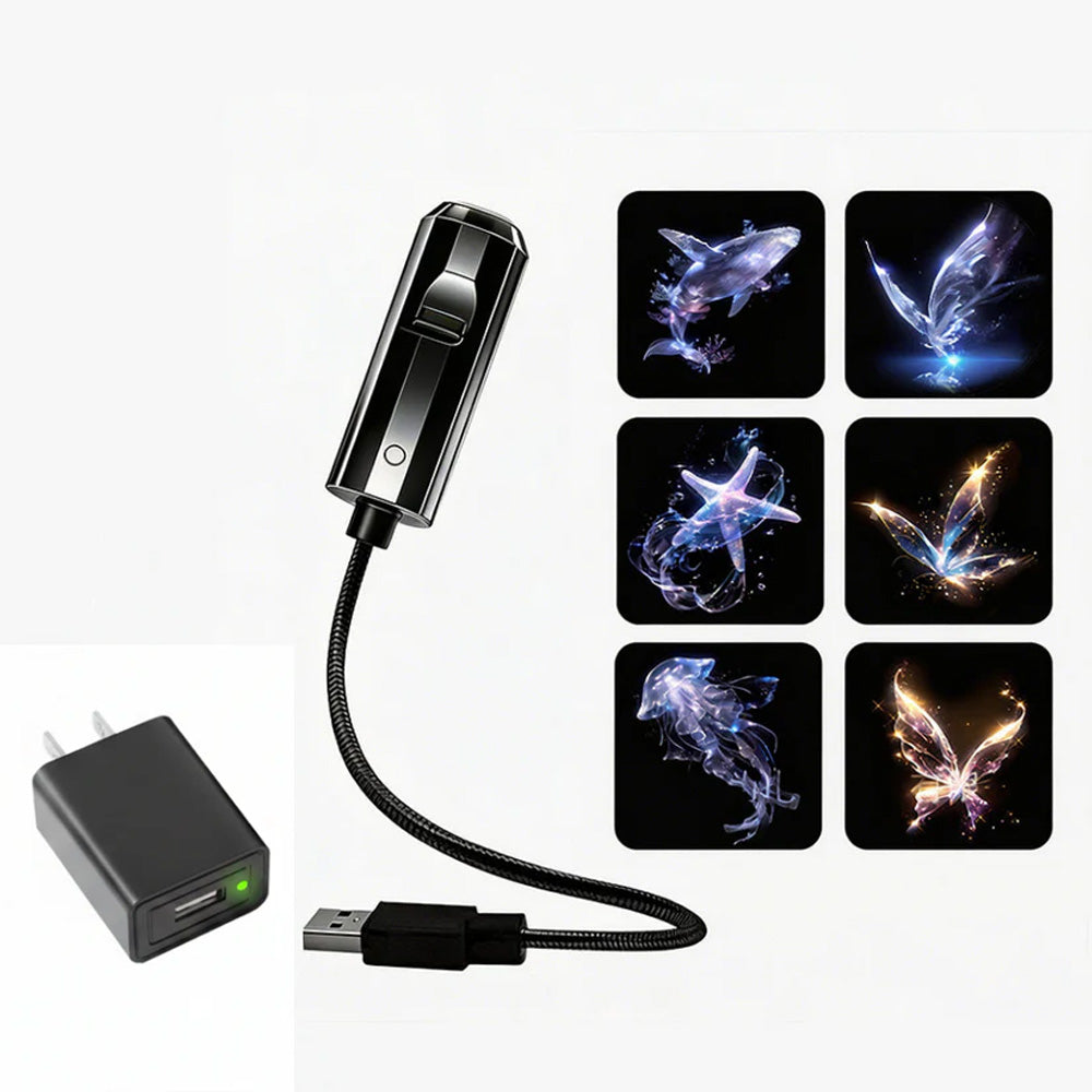 💡 BVJ® Plug-and-Play HD-Galaxie- & Ozean-Projektor-Nachtlicht 🥳 Über 50.000 zufriedene Nutzer