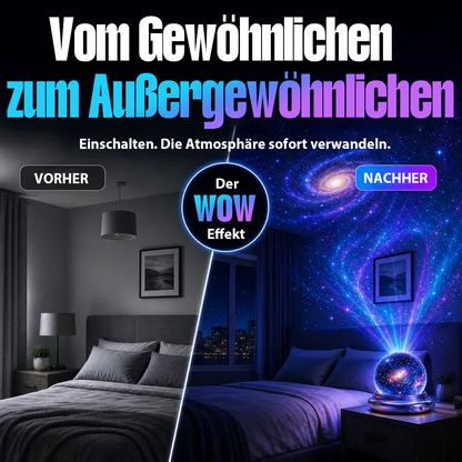 🔮 Nachtlicht-Projektor – intelligenter holografischer Sternenprojektor