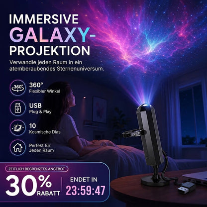 💡 BVJ® Plug-and-Play HD-Galaxie- & Ozean-Projektor-Nachtlicht 🥳 Über 50.000 zufriedene Nutzer
